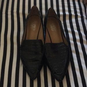 Franco Sarto pointy toe loafer flat